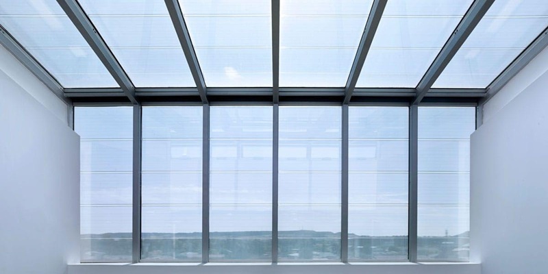 Building-Integrated Thin-Film Photovoltaic Installation