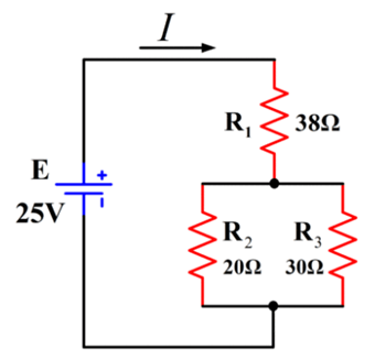  Series-Parallel Circuit Example Diagram